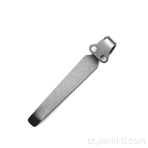 Clipe de faca de titânio - acessórios para faca de transporte profundo